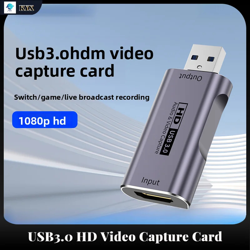 

YUCUN 4K1080p USB 3.0 Video Capture Card HDMI Game Grabber Box for PS4 DVD Camera PC Recording Placa De Video Live Streaming