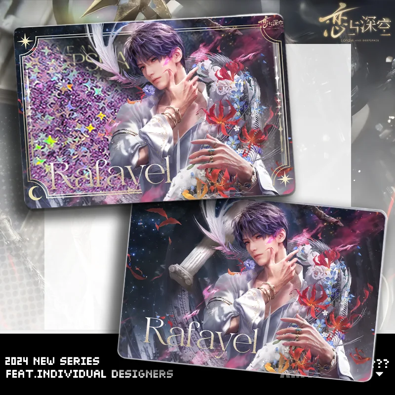 Love and Deepspace cartone animato carino acrilico sabbie mobili ornamento creativo Kawaii maschio e femmina studente carta anime regalo periferico