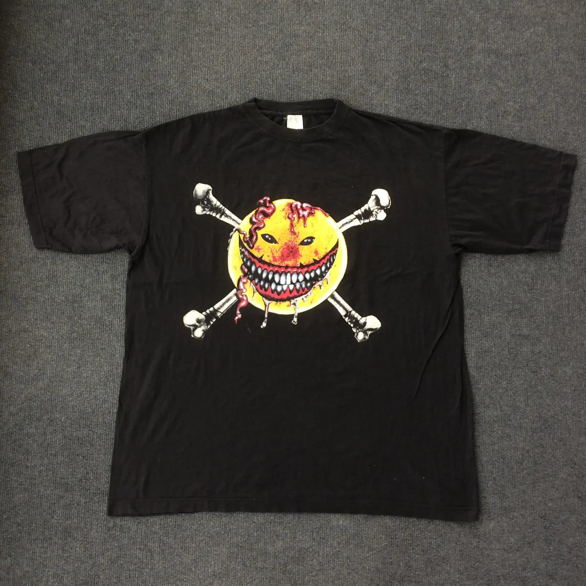 Vintage 1994 The Wildhearts 90S Tour Original Rare Smile T Shirt