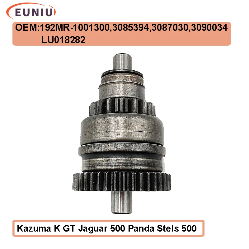 

Bendix Starter for Stels 500 Kazuma K/GT Jaguar 500cc Panda 500cc J500 ATV 192MR-1001300 LU018282 CECTEK Gladiator 3085394