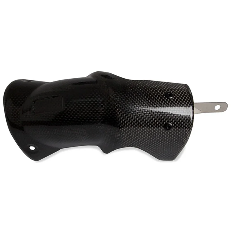 

Motorcycle Exhaust Middle Link Pipe Carbon Fiber Heat Shield Cover Guard Anti-Scalding Shell For BMW S1000RR S1000R