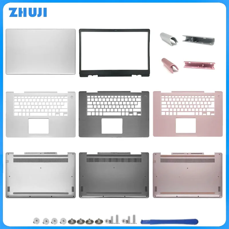 For Inspiron 15 7570 7580 7573 P70F New Laptop Case LCD Back Cover Front Bezel Palmrest Bottom Case 0G3CRP G3CRP