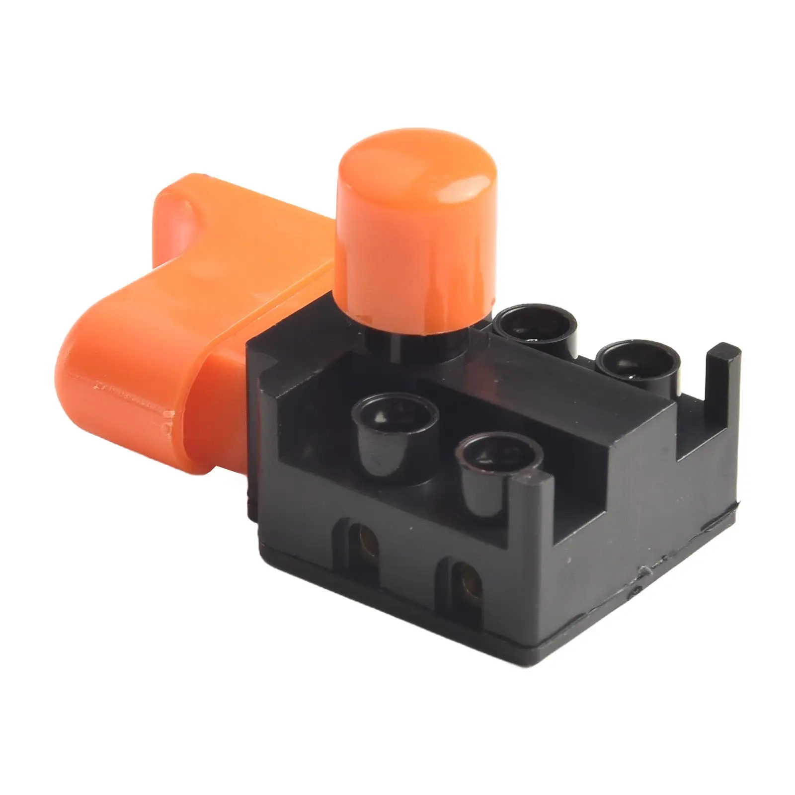 Efficient and Reliable Push Button Switch Replacement for 150 Angle Grinder Plastic+Metal Material Yellow and Black Color