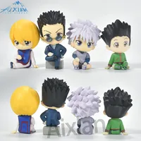 Aixlan GON FREECSS Figure 4PCS SET Q Version HUNTER X HUNTER PVC Action Figure Amine Christmas Gift Collectible Figurine