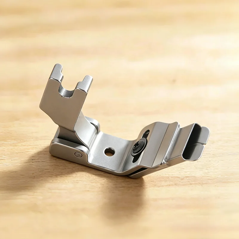 S10A Webbing/Lace Presser Foot Adjustable Guide Presser Foot Universal for Lockstitch Sewing Machines Parts Accessories