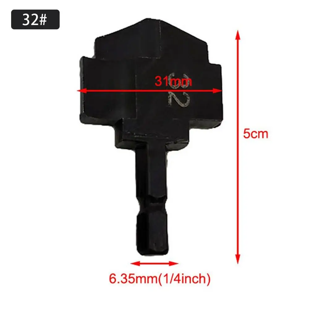 

1/3Pcs Water Pipe Expansion PPR Lifting Stepped Drill Bit Hexagon Shank For Plumber Repairing Step Drill 20/25/32mm