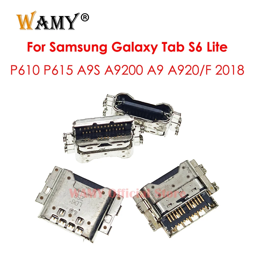 5-100Pcs WAMY USB Charger Charging Dock Port Connector Plug For Samsung Galaxy Tab S6 Lite P610 P615 A9S A9200 A9 A920 2018