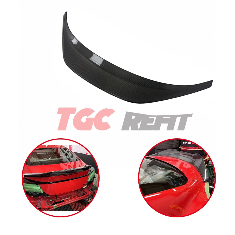 

Rear Spoiler Carbon Fiber Trunk Wing Ducktail Aero Lip Kit Rear Trunklid For GR86 BRZ Rear Wing Car Accessories