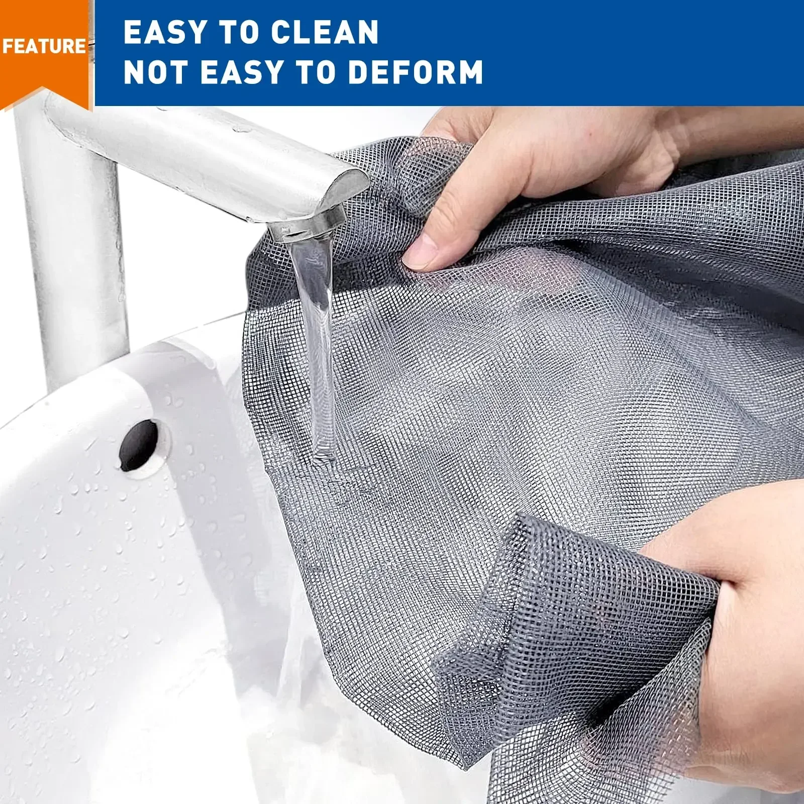 Door Window Gauze Mosquito Gauze Net Household Living Room Bedroom Door Screen Window Mosquito Net Breeding Fence Net