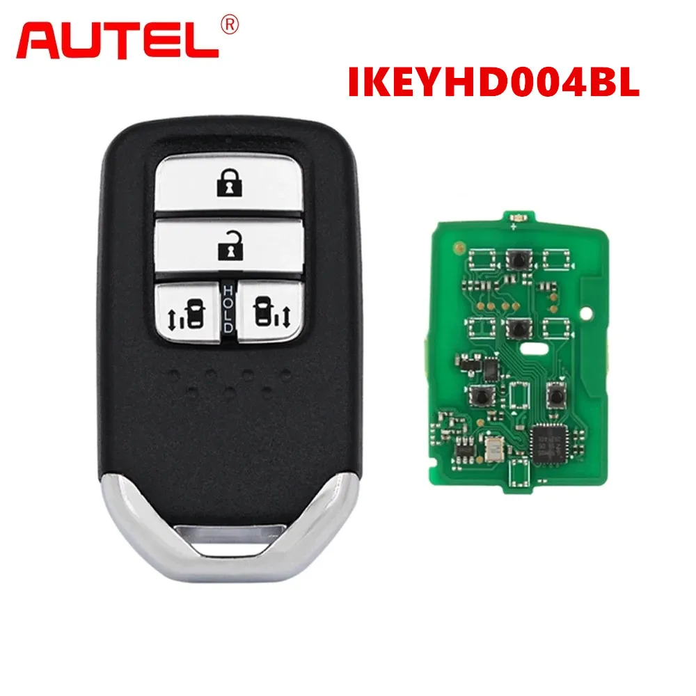 1 sztuk AUTEL MAXIIM IKEY styl premium IKEYHD004AL IKEYHD004BL IKEYHD005AL dla Honda 4/5 przyciski uniwersalny inteligentny klucz (bagażnik)