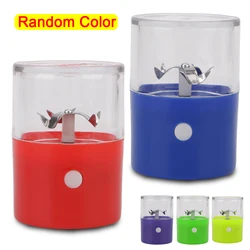 Crusher Electric Rechargeable Crank Smoke Spice Muller Machine Metal Tobacco Grinder Cigarette Accessories