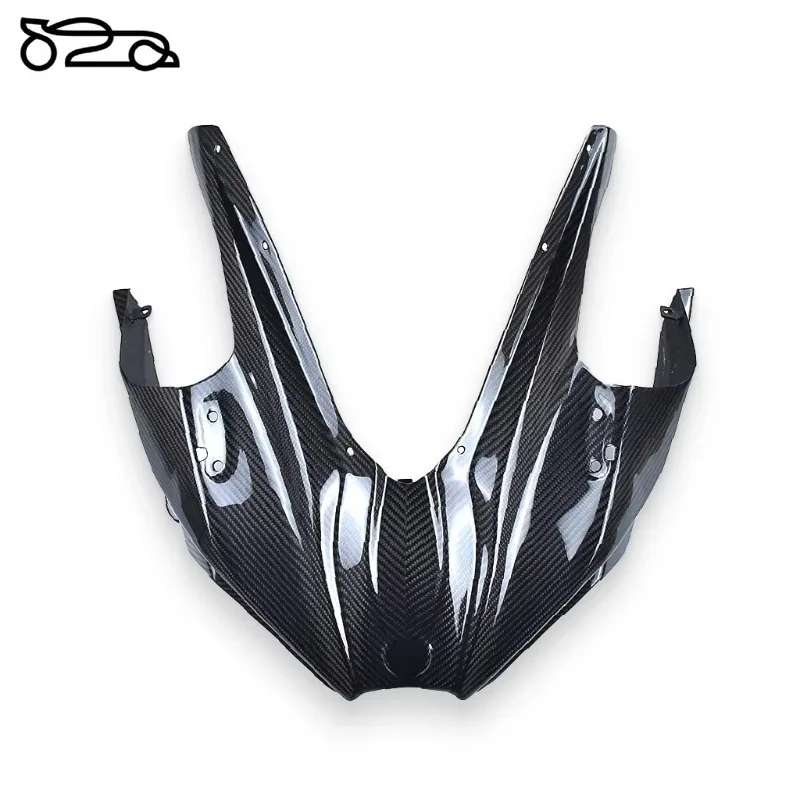 for H2 Modified Carbon Fiber Front Hood Fairing Motorcycle Modified Accessories 15 + Plastic Fairing Kit