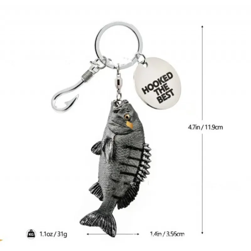 Simulation Fish Keychain, Marine Animal Pendant Gift