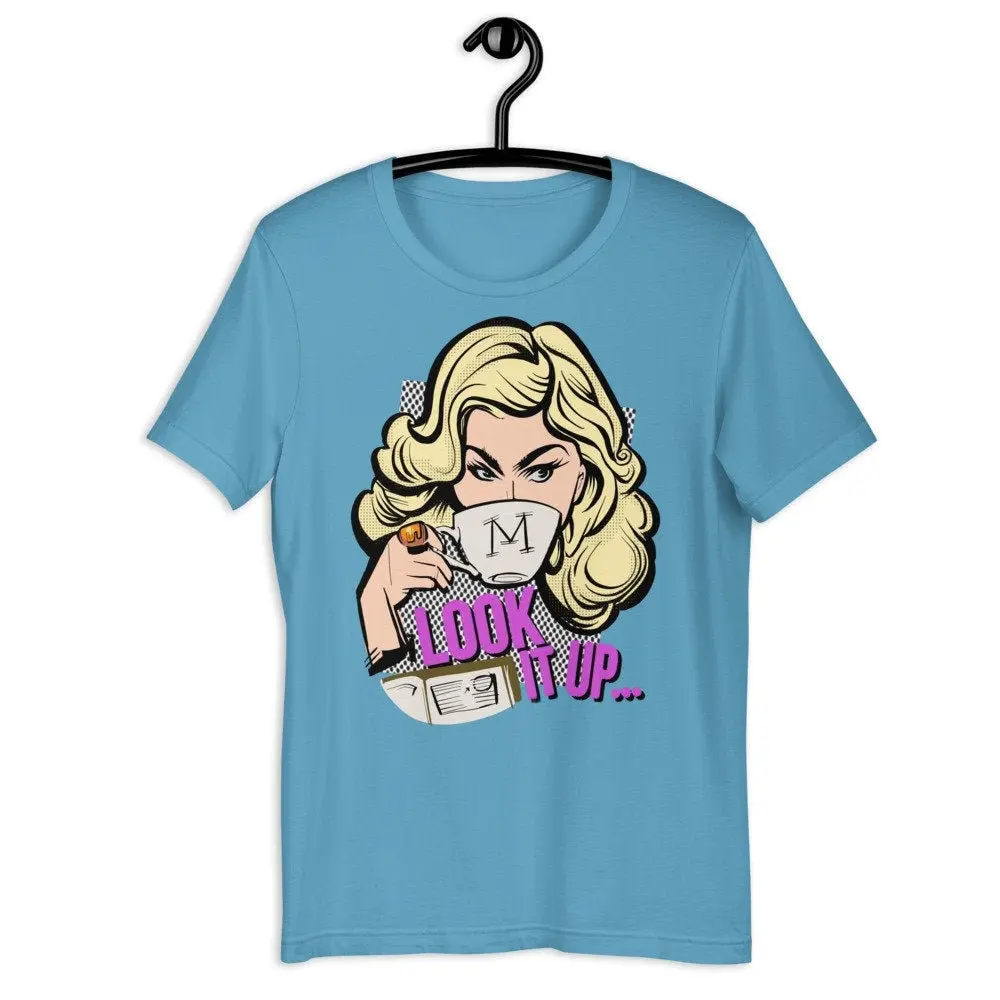 Madonna T Shirt Look It Up Gay Fan Art Comic Illustration Shade