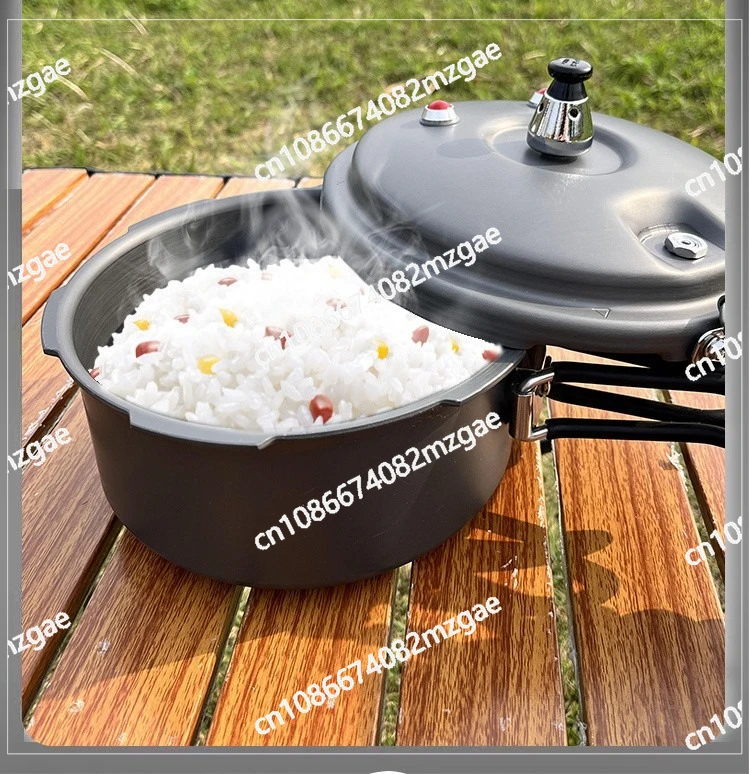 

Легкая портативная складная уличная скороварка для пешего туризма, кемпинга, плато 80 кПа, подходит для 2 л