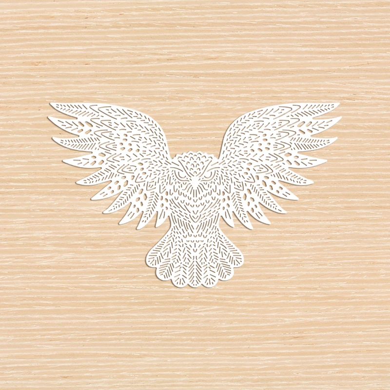 Eagle Spreading Its Wing Metal Cutting Dies For DIY Scrapbook Cutting Die Paper Cards Embossed Decorative Craft Die Cut 2022 New