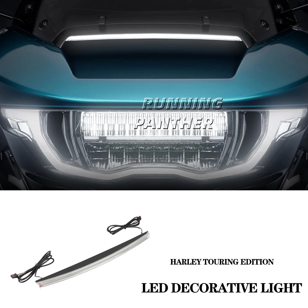 

For Harley Touring CVO Electra Street Glide Ultra 2023- Motorcycle LED decorative lights with function daytime running lights