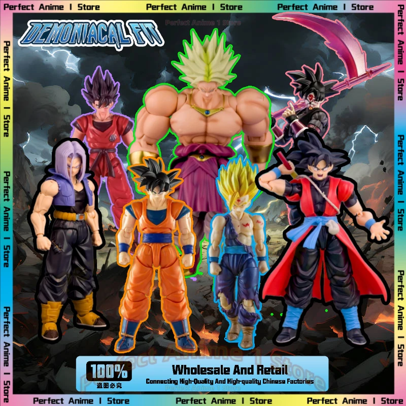 Demoniacal Fit DF Dragon Ball S.H.Figuarts SHF Super Three SSJ3 Royal Blood Vegeta Bitter Reprint 2023 شخصيات الرسوم المتحركة الجديدة