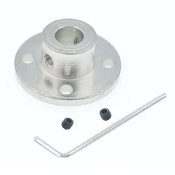 1Pc Rigid Flange Coupling Motor Guide Shaft Coupler Motor Connector 3/3.17/4/5/6/6.35/7/8/10/11/12/14mm Motor Flange Coupling
