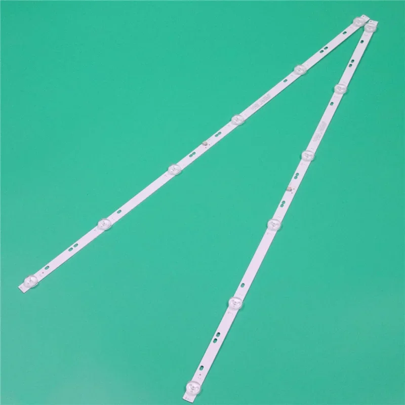 Kit Barre di illuminazione TV per Mitsui MTV3216iLED Striscia di retroilluminazione DLED32KJAH 2X6 2005/3001 Kit Fasce per Atvio ATV3216iLED