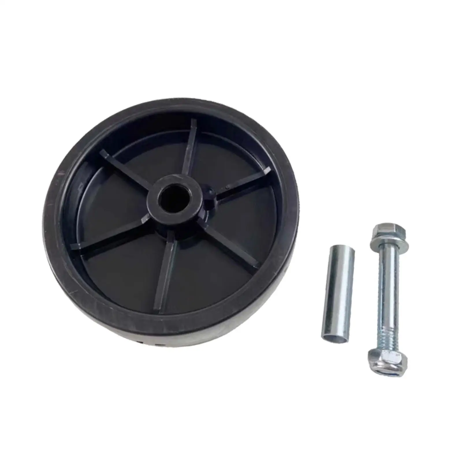

6 inch Boat Trailer Jack Wheel Replacement Practical 1200lbs Spare Parts High Performance Accessory Trailer Tongue Jack Wheel