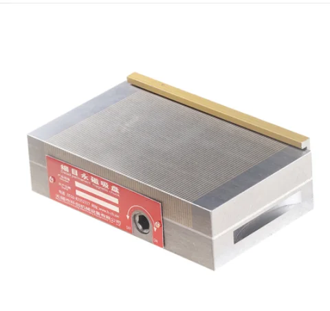Detalhe de ímã permanente ventosa grinder disk faísca máquina de gravura máquina CNC fresadora de mesa magnético permanente st