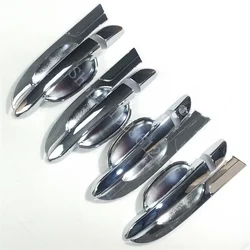 Manija de puerta cromada para Hyundai Tucson 2015, 2016, 2017, 2018, 2019, 2020, cubierta de manija de puerta, decoración embellecedora, cuenco