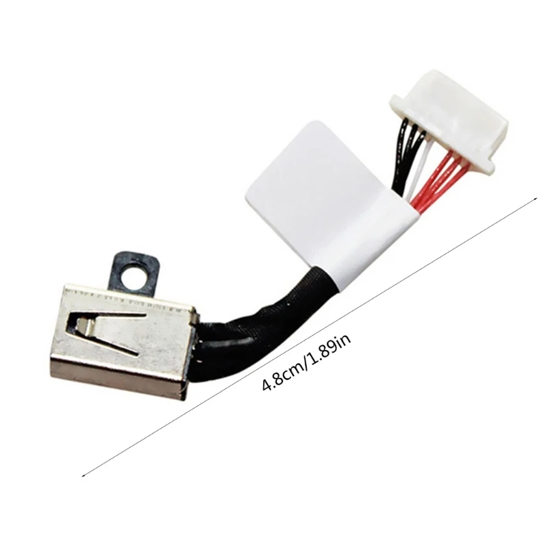 Power Cable Charging Port Harness Cable Replacement for 13 7347 7348 7352 P57G 11 Laptops Accessory