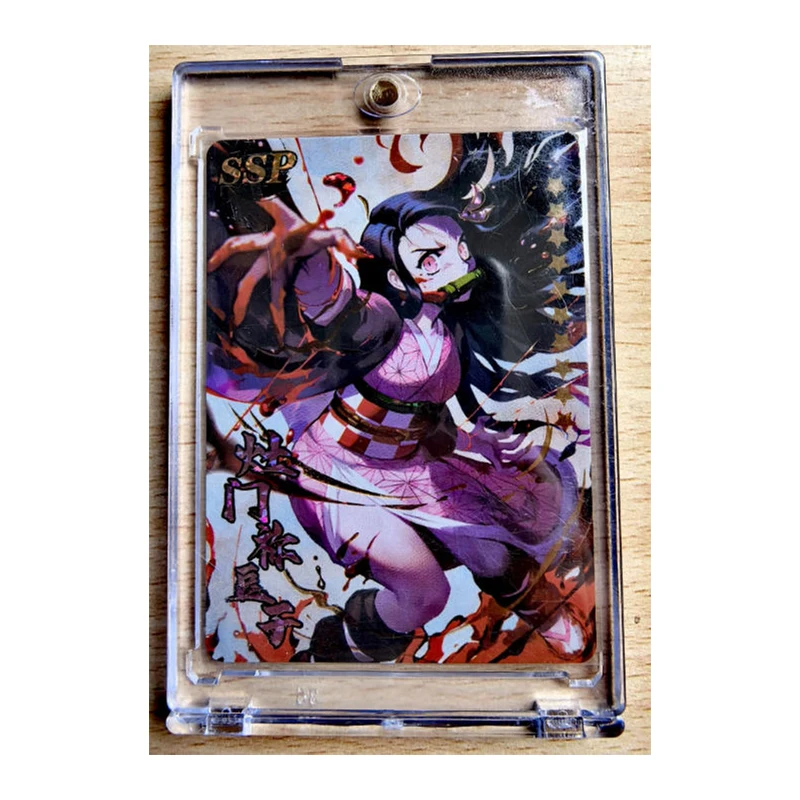 Anime Demon Slayer SSP SP CP Kanroji Mitsuri Kamado Nezuko Hashibira Inosuke Collectible Cards Christmas Birthday Gifts Toys