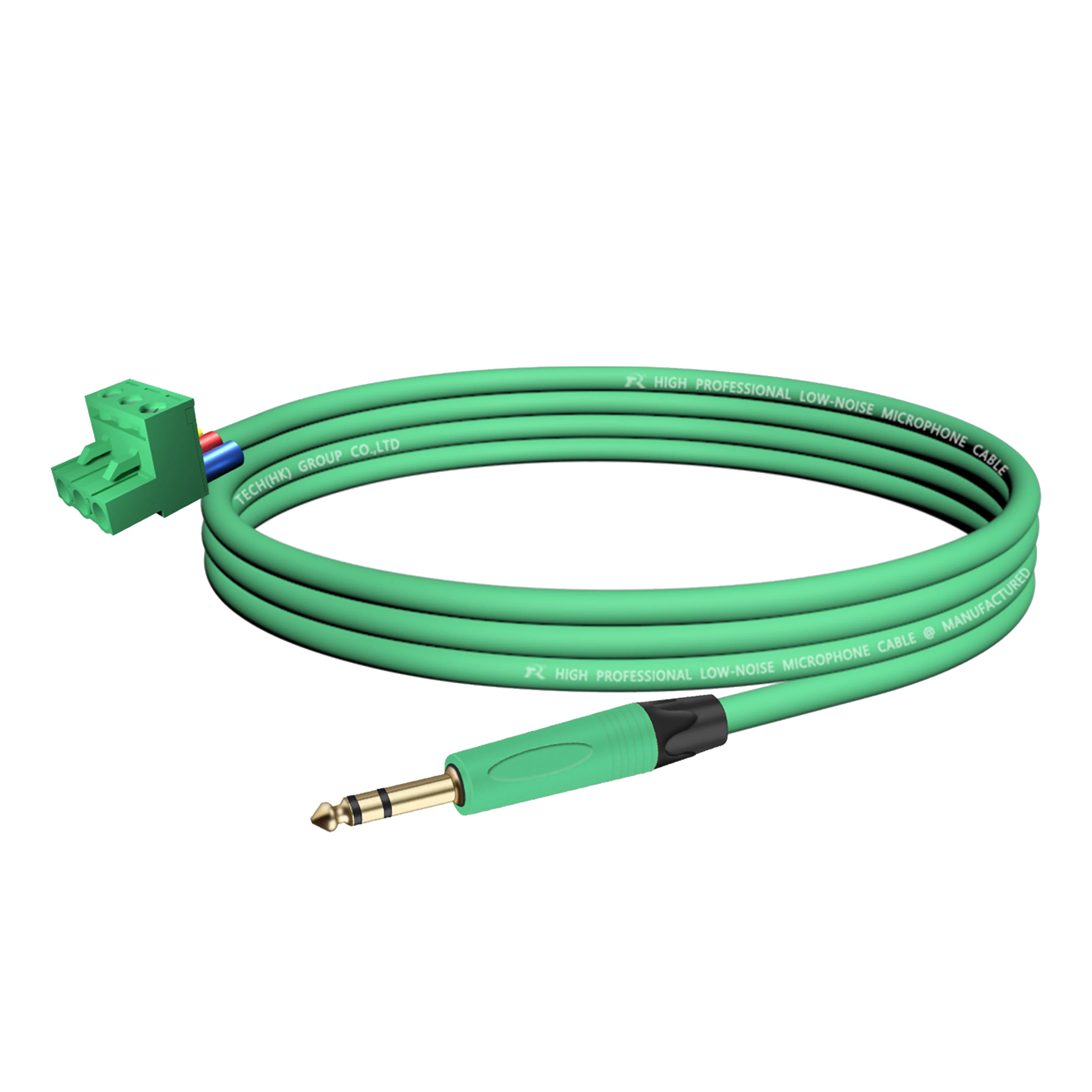 Präzise 6,35-mm-TRS-Verbindung, reibungslose Übertragung, robuste Anschlussanpassung und langlebige Verarbeitung für professionelle Audiointegration. – Detail 5