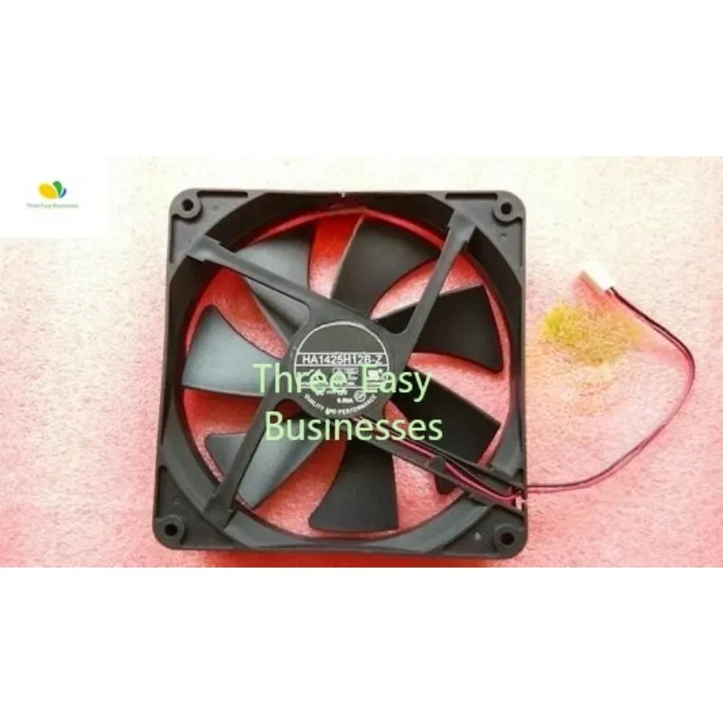 

Original 14025 DC12V 0.50A 14CM 140*140*25MM HA1425H12B-Z 2 Wire Fan