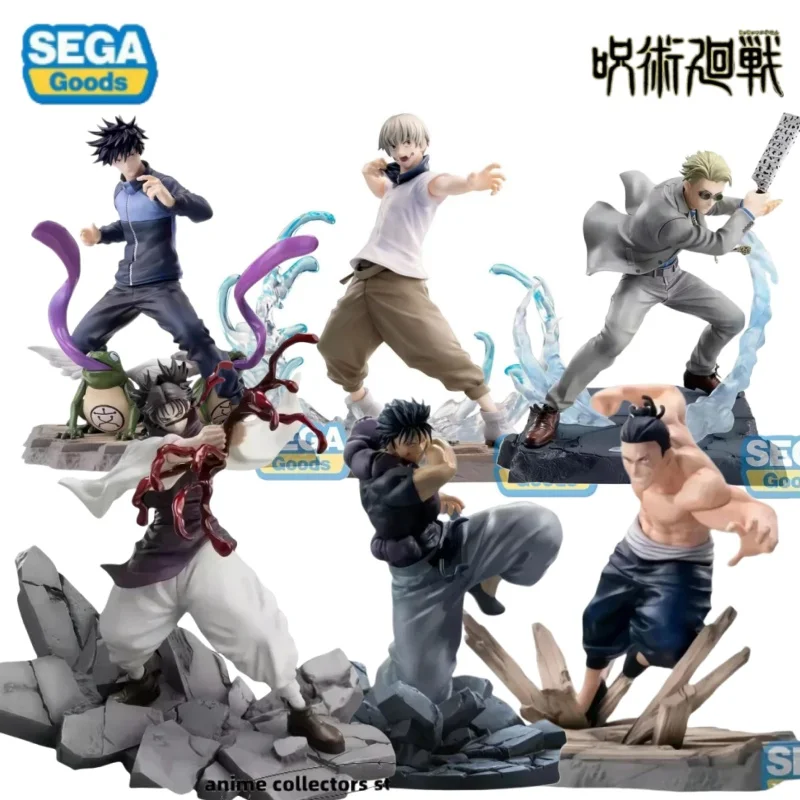 SEGA Original Jujutsu Kaisen Fushiguro Megumi Nanami Kento Todo Aoi Choso Toji Anime Figure Toys Collectible Model Ornaments