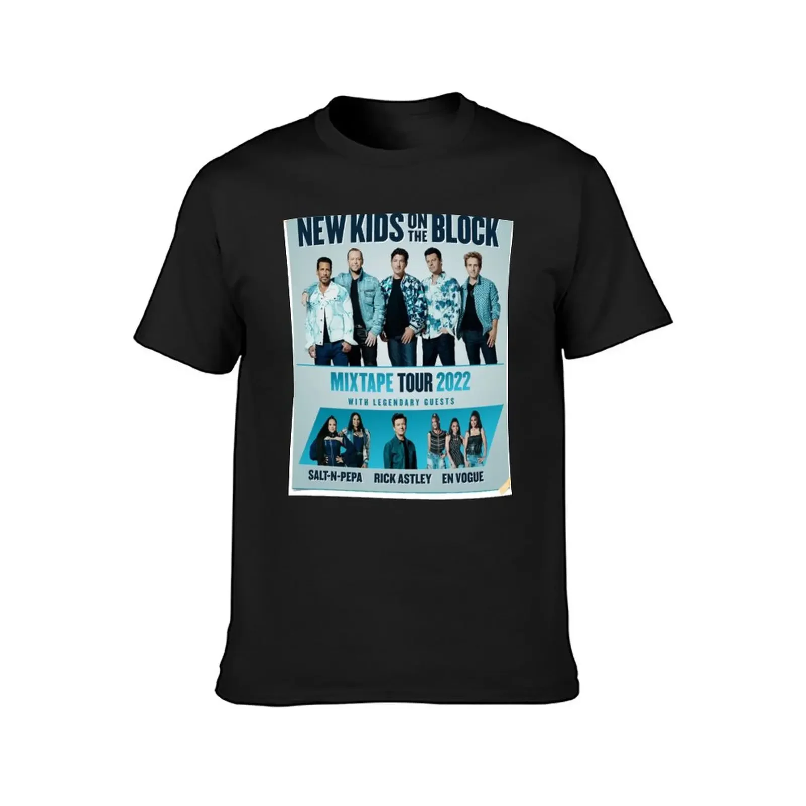 POSTER NKOTB MIXTAPE TOUR 2022 T-Shirt vintage boys whites men t shirts