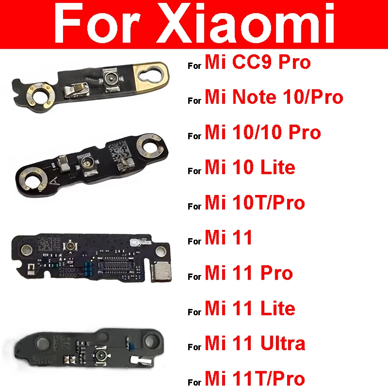 

Mic Antenna Connect Signal Board For Xiaomi Mi 10 10T 11T Pro Lite Ultra Mi CC9 Pro Note 10 Pro Mic Microphone Signal Flex Cable