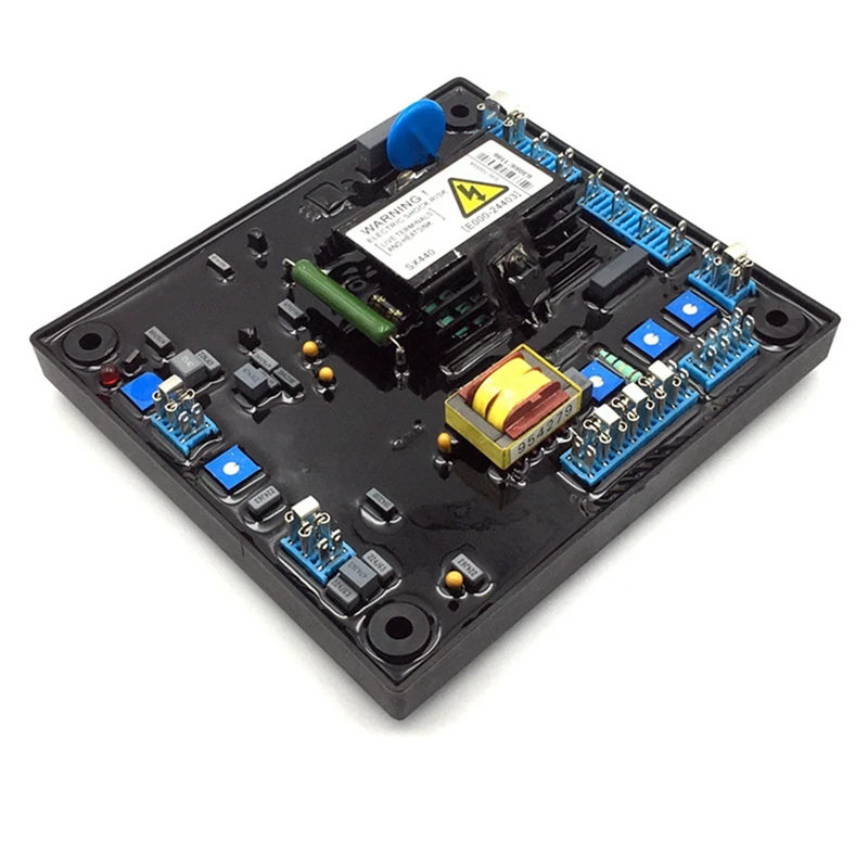 Pezzi di ricambio di ricambio per regolatore di tensione del generatore Sx440 Avr per generatori brushless da 500 Kw, tecnologia a montaggio superficiale