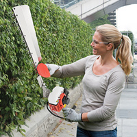0.65KW Aluminum Garden Bush Trimmer Tool, 7500r/min, Single-edged Blade Hand-pull Start, 103*26*25 cm