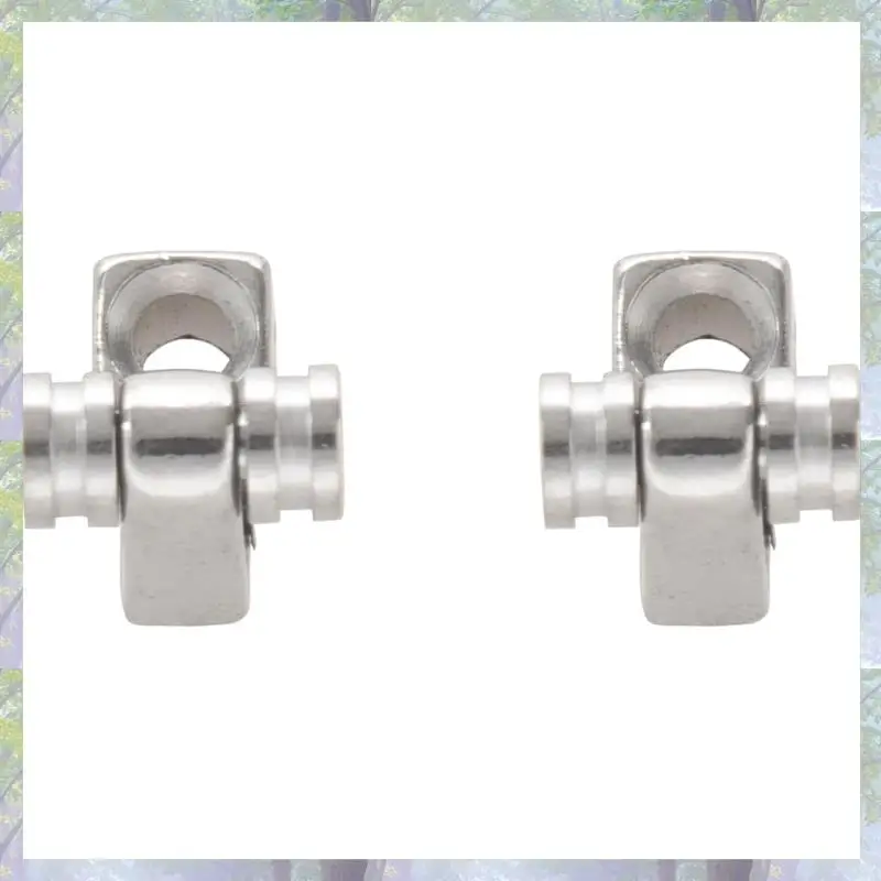 Set Of 10 Chrome Roller String Retainer Trees Guitar Parts