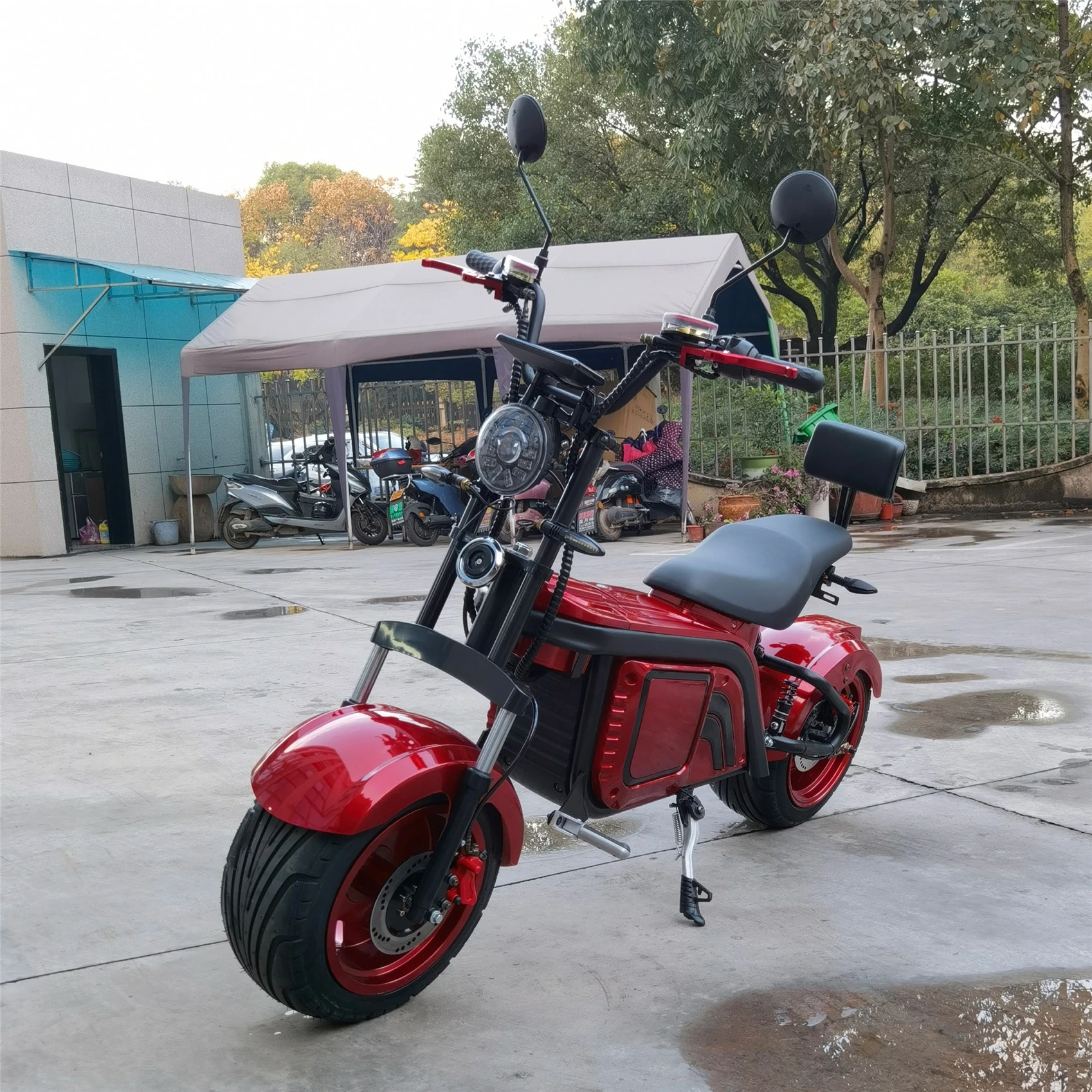 2000W 3000W EEC COC Approved Sport Type Mope Electric Motorcycle Scooter Chopper