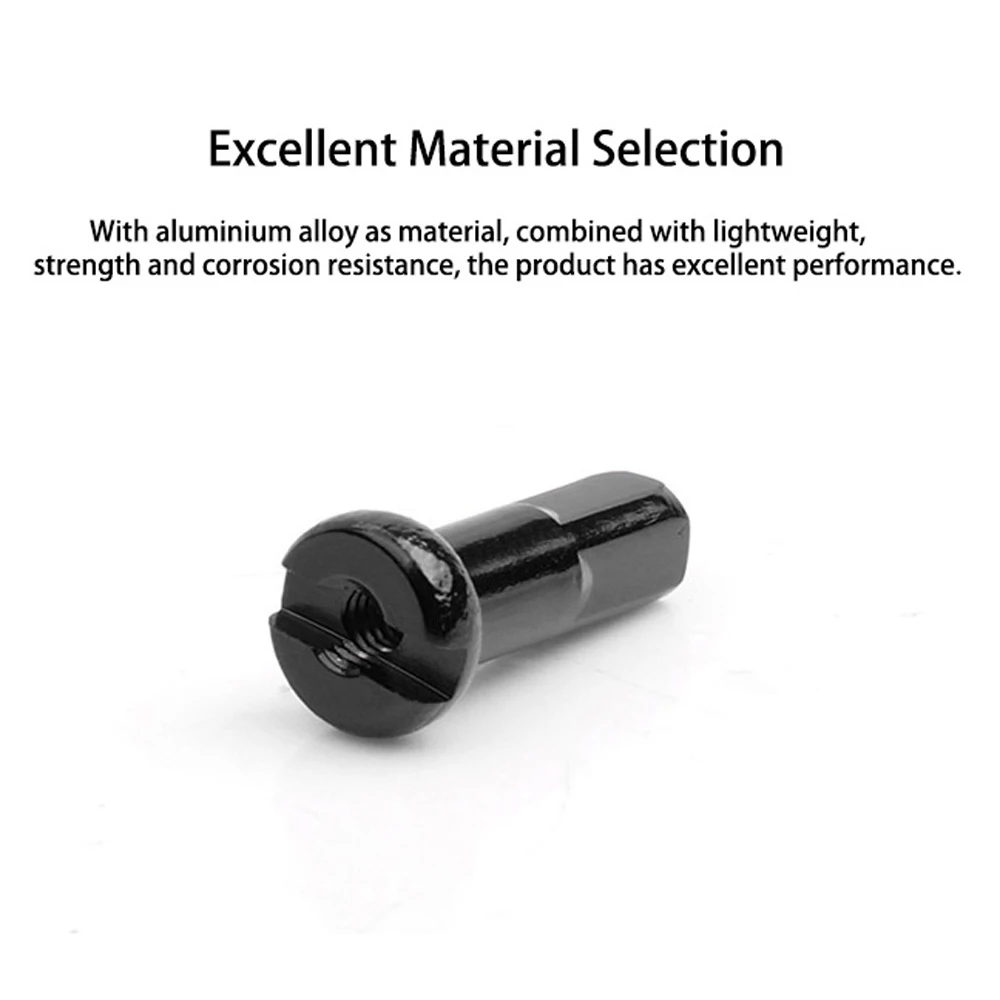 Riding Multicolor 14mm Mountain Bike Aluminum Alloy Anodized Bike Wheel Bicycle Spoke Nipples Spoke Cap Cycling Spokes Nipples