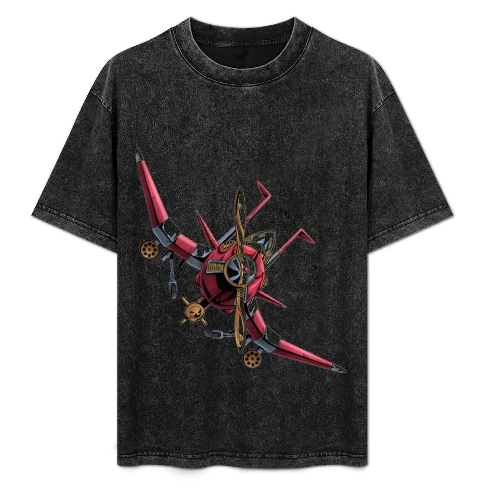 

JoJo Narancia Lil Bomber - Aero Smith T-Shirt Summer Casual Loose T-Shirt