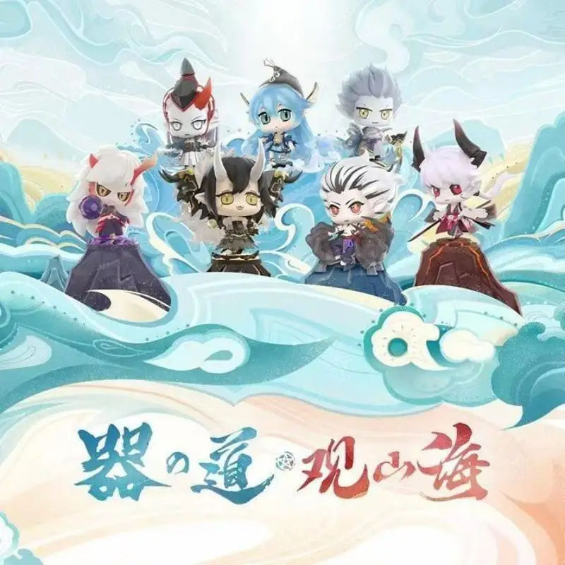 طريقة التحف الأصلية: صندوق Guanshan Hai العمياء Q Edition نمط الله الطرفية اليدوية زينة زخرفية هدية عيد الميلاد