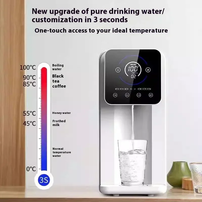 موزع مياه منزلي متكامل مفلتر، فلتر تنقية الماء الساخن الفوري، Wasserfilter Trinkwasser.