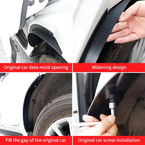 2010-2021 Toyota Land Cruiser Prado 150 Lc150 Lexus GX460 GX 460 뒷바퀴 펜더 라이닝 수정 액세서리 Fj150