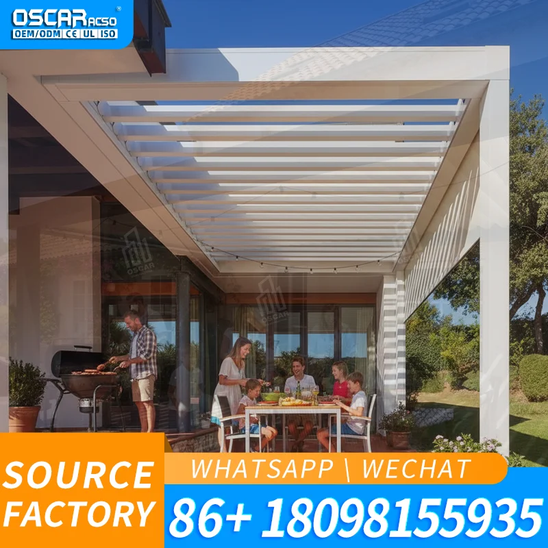 Sliding Balcony Patio Door High Quality Energy efficient Full view Aluminum framed Doors for Home Office Apartment pergola