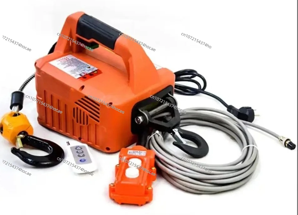 Electric Hoist with Manual Remote Wire Control for Industrial Lifting and Pulling