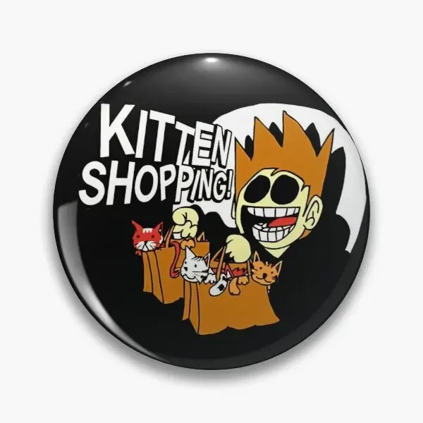 EDDSWORLD Soft button kitten Decoration of cartoon  pins Creative Cabing hat pin