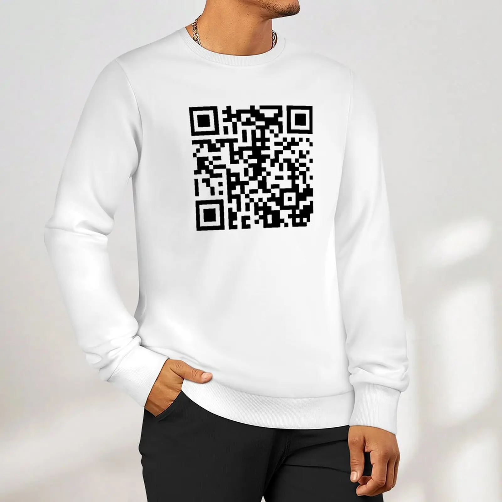 Rickroll Sweatshirt men's clothing hooded sweatshirts