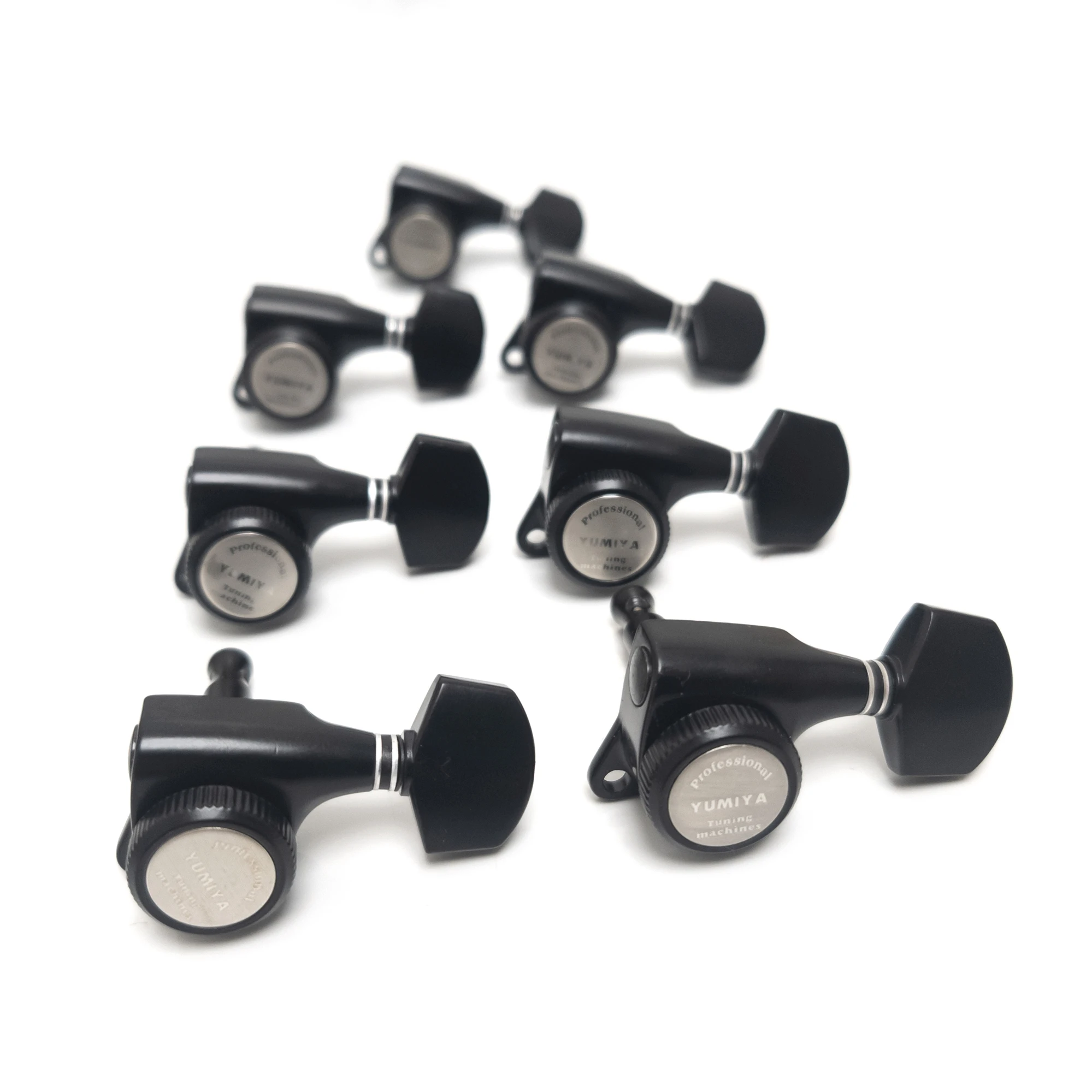 7R Guitar Locking Tuners 1:18 Lock String Tuning Pegs Machine Heads for Electric Guitars – Available in Chrome and Matte Black