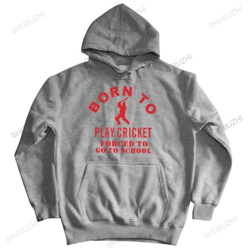 unisex Outwear men hoodies Born To  Cricket man brand zipper autumn hoody brand men autumn hoodie