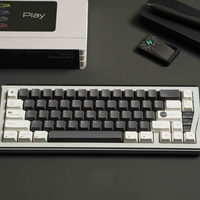 FBB Play Minimalist Theme Keycap 145key PBT Custom Personalized Keyboard Cap Cherry Profile KeyCap for Mechanical Keyboard Gifts